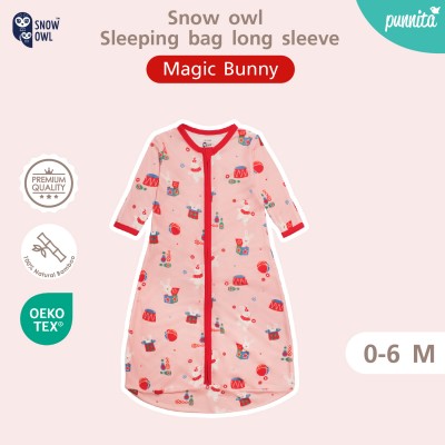 New Collection!! SNOW OWL Sleeping Bag ถุงนอนนุ่มๆ สำหรับเด็ก 0-6 M - Magic Bunny